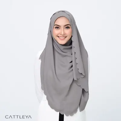 LUXE BLOOM SHAWL - GREY (7)